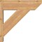 Ekena Millwork Traditional Slat Smooth Outlooker, Western Red Cedar, 7 1/2"W x 24"D x 24"H OUT08X24X24TRA06SWR - alternate 2